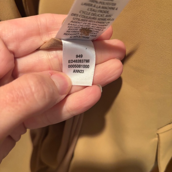Nordstrom Open Edit Oversize Blazer in Tan Cartouche XL NWT - Picture 7 of 7